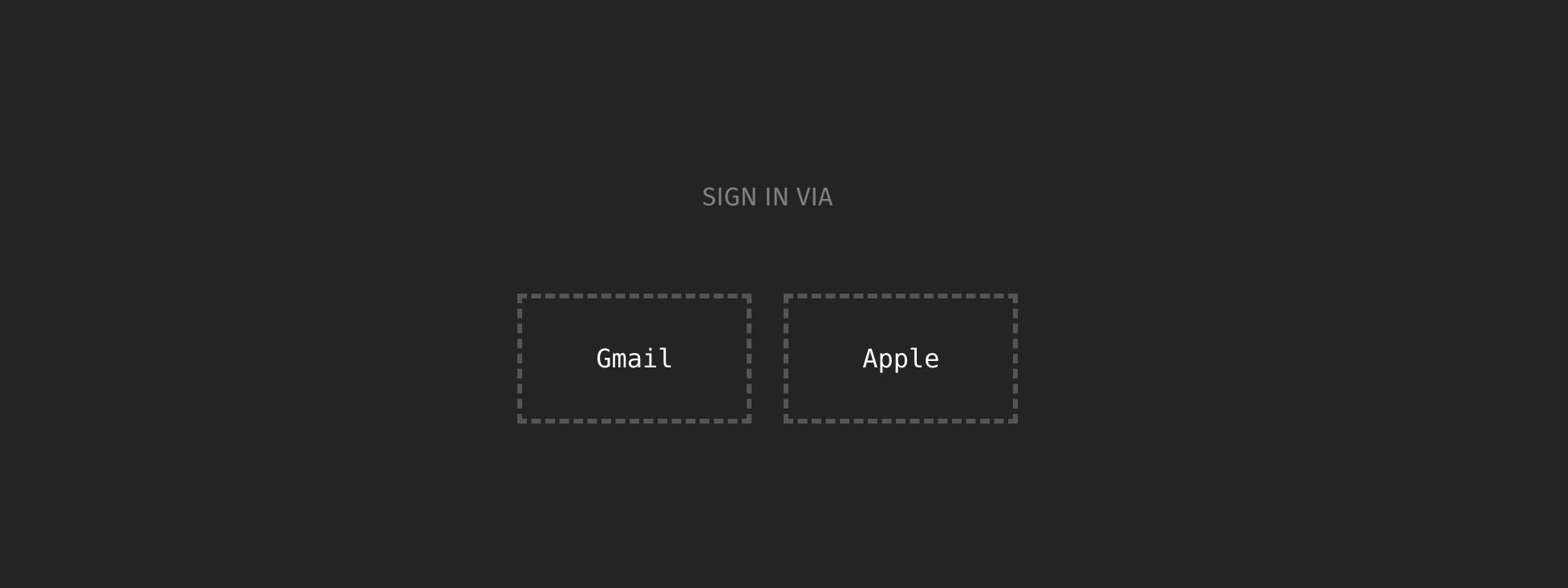 embedded wallet social login